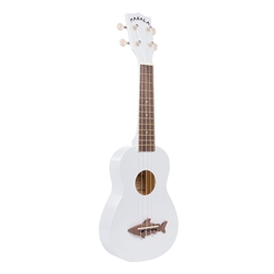 Makala Shark Soprano Ukulele - Great White