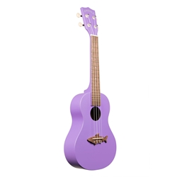 Makala Concert Shark Ukulele - Sea Urchin Purple